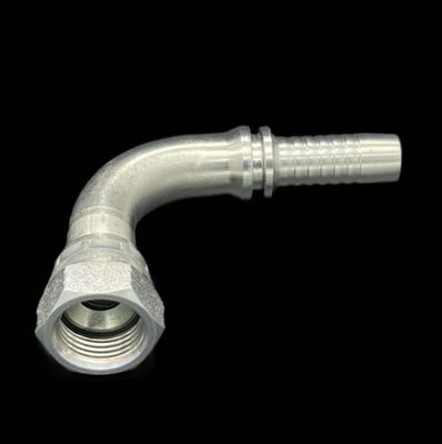 Duração de vida útil Jic 37 Cotovelo Tubo de dois pedaços de compressão para 1sn/2sn/4sp Tubo Fjx90