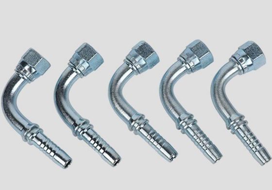 Duração de vida útil Jic 37 Cotovelo Tubo de dois pedaços de compressão para 1sn/2sn/4sp Tubo Fjx90