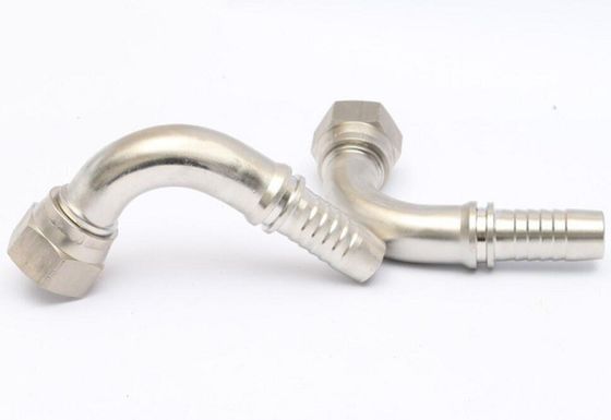 American Jic Feminino 74 Cone 90 Cotovelo Hidráulico Ferrule Tubos Fittings Final Adaptador de Tubo