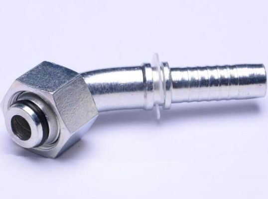 20441 Acero inoxidável Acessórios hidráulicos para tubos de tubulação de cotovelo Metrica para prensagem de compressão