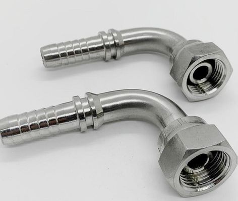 22691 Conector hidráulico de escavadeira 90 graus Cotovelo Bsp Feminino 60 Cone