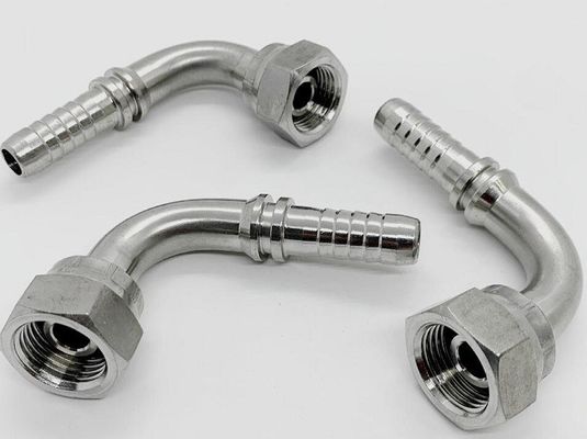Instalação de mangueira de borracha Bsp Instalações de mangueira hidráulica Instalações de tubos de mangueira de freio Adaptador Linhas de tubos Conectar