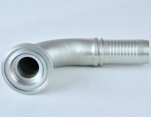 90 graus SAE Flange 6000 Psi ISO 12151-3--SAE J516 Instalação de flange de mangueira de alta pressão
