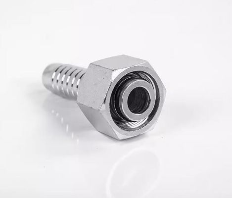 20491 Aço inoxidável 90 Cotovelo Métrico Giratório Feminino O-Ring L.T Instalação hidráulica para aquecimento