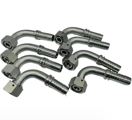 Conector de aço inoxidável para hidráulica de uma peça 87641