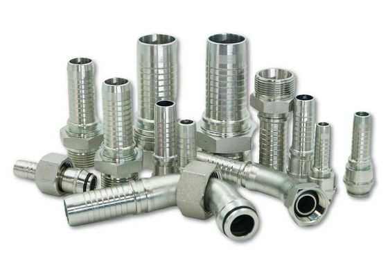 Acessórios de mangueira hidráulica de aço inoxidável com fio NPT JIC SAE BSP METRIC ORFS